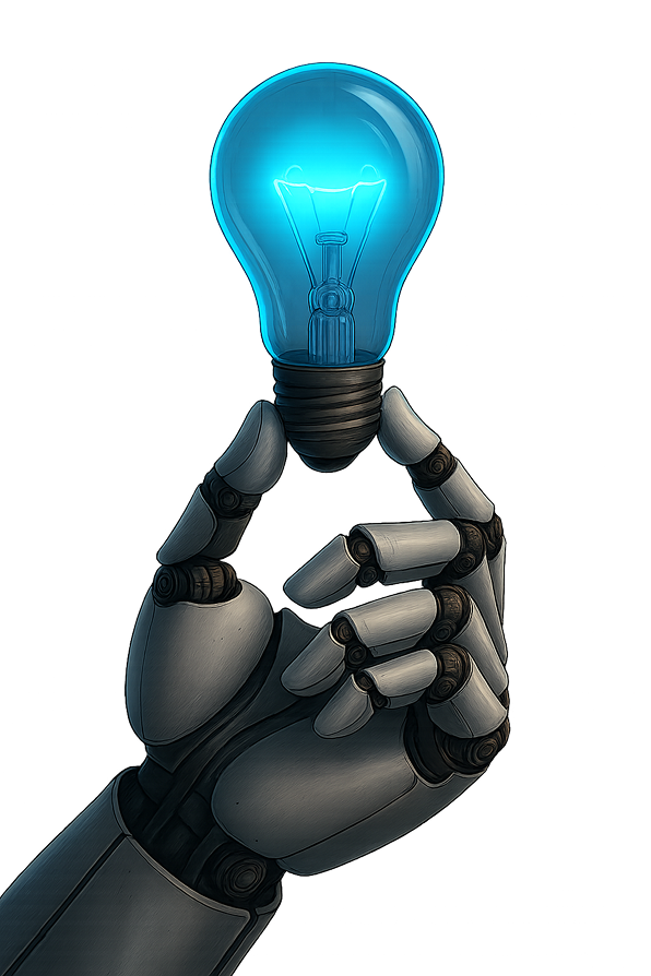 Imagen de una mano robotica